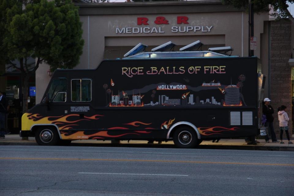 Rice Balls Of Fire Food Truck BookMyLot