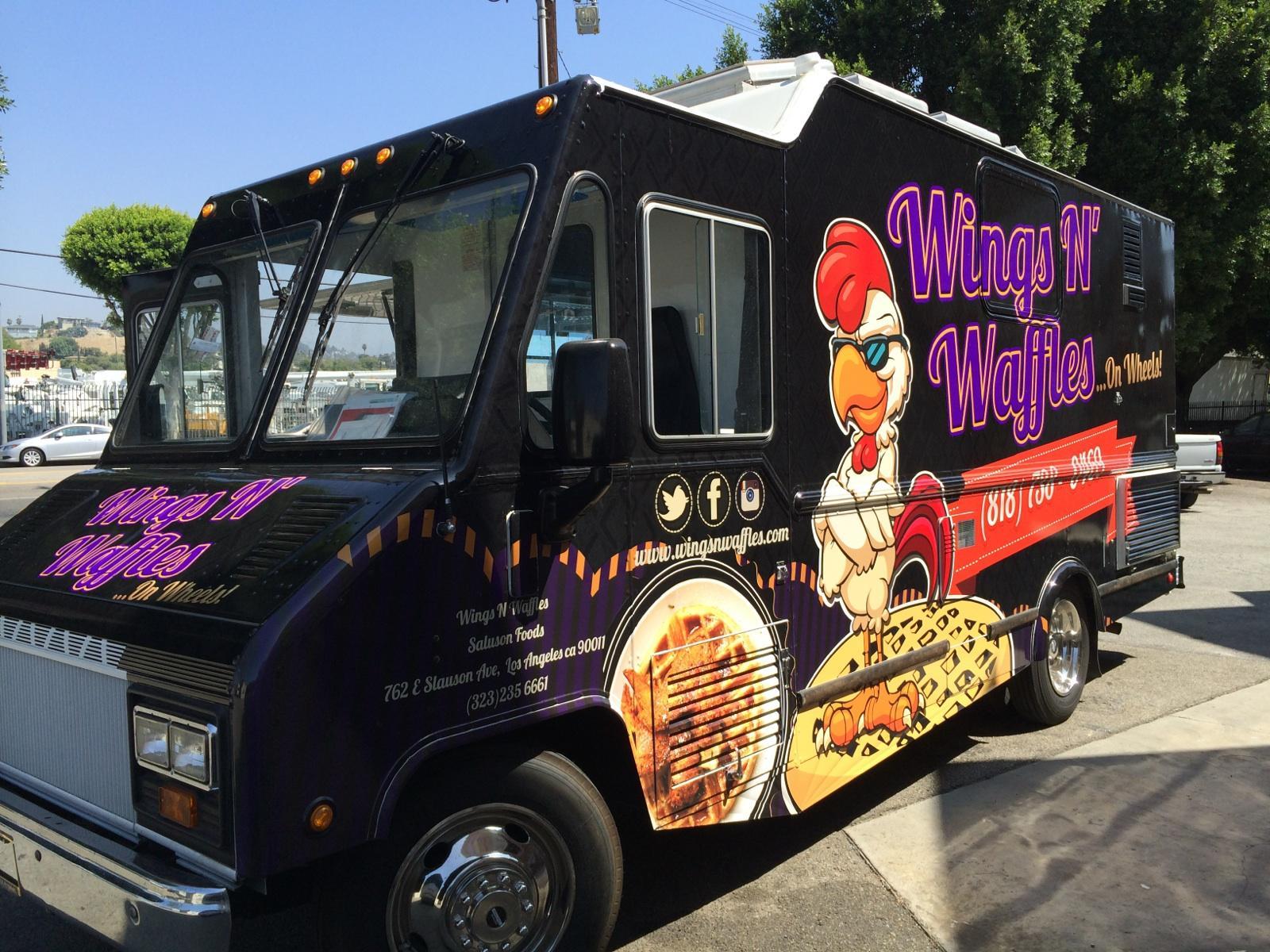 Wings N Waffles Food Truck BookMyLot